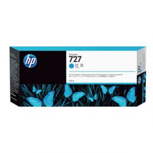 HP 727 300-ML CYAN INK CART – Image 1