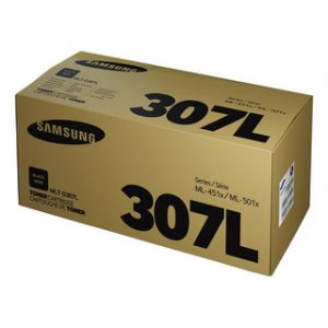 SAMSUNG MLT-D307L H-YIELD BLK TONER CRTG – Image 1