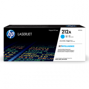 HP 212A CYAN ORIGINAL LASERJET TONER CARTRIDGE
4500 PAGES POUR CLJ M555/M554/M578 – Image 1