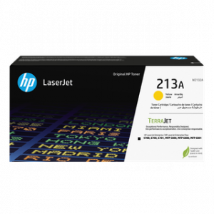 HP 213A YELLOW ORIGINAL LASERJET TONER CARTRIDGE 3000 PAGES POUR 6701DN SERIES 3M – Image 1