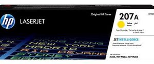 HP 207A YELLOW ORIGINAL LASERJET TONER CRTG 1250PAGES POUR M255DW, M282NW,M283FDN,M283FDW – Image 1