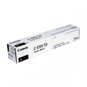 CANON TONER C-EXV 53 TONER BLACK- YIELD:42,100 PAGES – Image 1