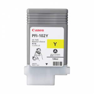CANON DYE INK TANK PFI-102 YELLOW – Image 1