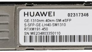 HUAWEI OPTICAL TRANSCEIVER,ESFP,GE,SINGLE-MODE MODULE(1310NM,40KM,LC) – Image 1