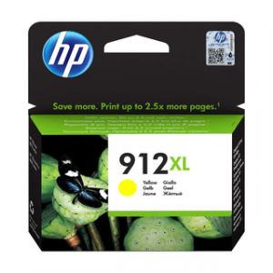 HP 912XL HIGH YIELD YELLOW ORIGINAL INK CARTRIDGEPOUR OJ 8023 – Image 1