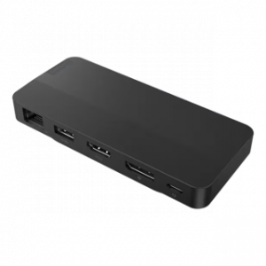 LENOVO LENOVO USB-C DUAL DISPLAY TRAVEL DOCK (W/ ADAPTER) – Image 1