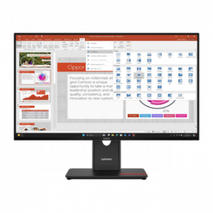 LENOVO MONITEUR THINKVISION T27-40 27''
36MOIS FHD MONITOR(IPS PANEL,120HZ,4MS,HDMI,VGA,DP) USB-C 15 – Image 1