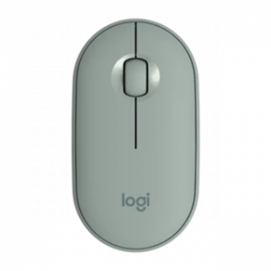 LOGITECH PEBBLE M350 WIRELESS MOUSE - EUCALYPTUS - EMEA 12M – Image 1
