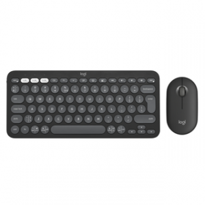LOGITECH PEBBLE 2 COMBO - TONAL GRAPHITE - FRA - 2.4GHZ/BT - N/A - CENTRAL-419 - UNIVERSAL 12M – Image 1
