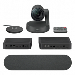 LOGITECH RALLY (1XCAMERA, 1XSPEAKER, 1XMIC, TABLE & DISPLAY HUB) – Image 1