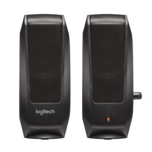 LOGITECH® SPEAKERS S120 - BLACK - ANALOG - PLUGC -- EMEA - EU – Image 1