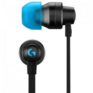LOGITECH G333 WIRED GAMING EARPHONES - BLACK - 3.5 MM – Image 1