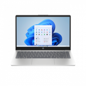 HP 14 I5-1334U (COPILOT) 14'' 8GO 512 GO SSD W11H NATURAL SILVER 12MOIS – Image 1