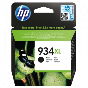 HP 934XL HIGH YIELD BLACK ORIGINAL INK CARTRIDGEHP OFFICEJET 6820/6230 – Image 1