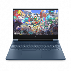 HP VICTUS 15 AMD RYZEN 5-8645HS 15.6'' 16GO 1TO SSD GC NVIDIA GEFORCE RTX 4050 6GB W11H BLEU 12 MOIS – Image 1