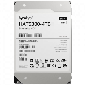 SYNOLOGY DISQUE 4TB SATA 3,5'' SÉRIE HAT5300 7.2K 36M – Image 1