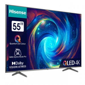 HISENSE SMART TV QLED 4K 55'' 24 MOIS – Image 1