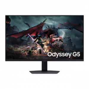SAMSUNG MONITEUR FLAT GAMING ODYSSEY G5 G50D 32'' 16:9, 180HZ GTG 1MS BORDERLESS HAS 12M – Image 1