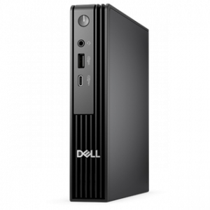 DELL DESKTOP MFF PRO MICRO QCM1250 I5-14500T 8GO 512GO SSD UBUNTU NOIR 36MOIS – Image 1