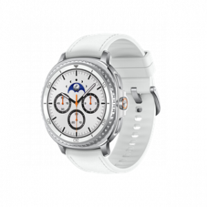 SAMSUNG SMART WATCH 8 CLASSIC 46 MM BLUETOOTH WHITE 12 MOIS – Image 1