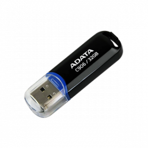 ADATA C906 32GB USB 2.0 BLACK – Image 1