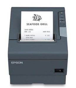 EPSON TM T88V NOIRE SÉRIE ET USB + ALIM PS 180 + CABLE AC – Image 1