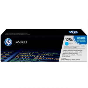 HP 125A CYAN ORIGINAL LASERJET TONER CARTRIDGEHP CLJCP1215/1515 CYAN CRTG – Image 1