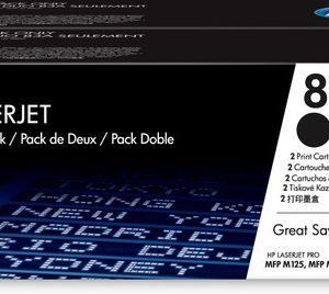 HP 83A 2-PACK BLACK ORIGINAL LASERJET TONER CARTRI – Image 1