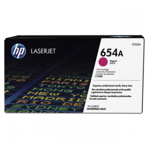 HP 654A MAGENTA ORIGINAL LASERJET TONER CARTRIDGEHP CLJ M651 MAGENTA CRTG – Image 1