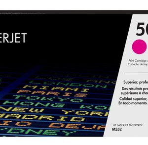 HP 508A MAGENTA ORIGINAL LASERJET TONER CARTRIDGEHP CLJ MFP M577/M552/M553
MAGENTA CRTG – Image 1