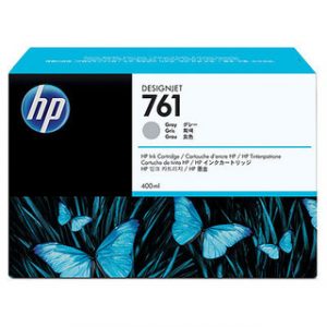 HP 761 400-ML GRAY DESIGNJET INK CARTRIDGEHP DESIGNJET T7100 – Image 1