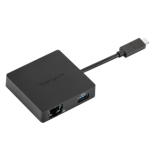 TARGUS DOCKING STATION USB-C ALT-MODETRAVEL DOCKING STATION BLACK – Image 1