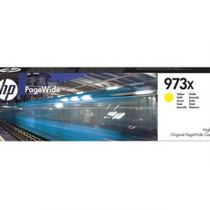 HP 973X HIGH YIELD YELLOW ORIGINAL PAGEWIDE CARTRIHP PAGEWIDE PRO 452/477 – Image 1