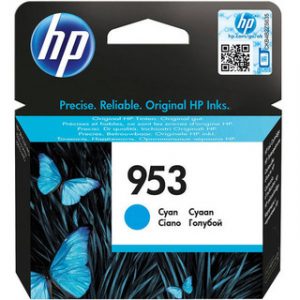 HP 953 CYAN ORIGINAL INK CARTRIDGEHP OFFJET
8210/8218/871X/8720/8725/8730/8740/8745 – Image 1