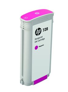 HP 728 130-ML MAGENTA DESIGNJET INK CARTRIDGE HP DESIGNJET T730/T830 – Image 1