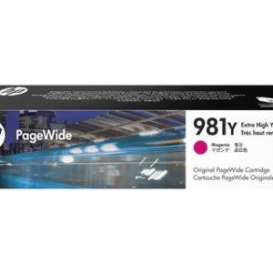 HP 981Y EXTRA HIGH YIELD MAGENTA PAGEWIDE CARTRIDHP PAGEWIDE 556/586 – Image 1