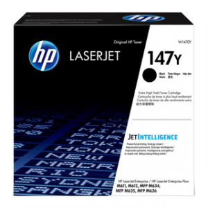 HP 147Y BLACK LASERJET TONER CARTRIDGE 42 000 PAGES POUR M610, M611, M612, MFP M635, MFP M636 – Image 1