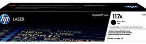 HP 117A BLACK ORIGINAL LASER TONER CARTRIDGE 1000
PAGES POUR HP 150/178/179 SÉRIES – Image 1