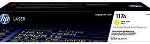 HP 117A YELLOW ORIGINAL LASER TONER CARTRIDGE 700
PAGES POUR HP 150/178/179 SÉRIES – Image 1