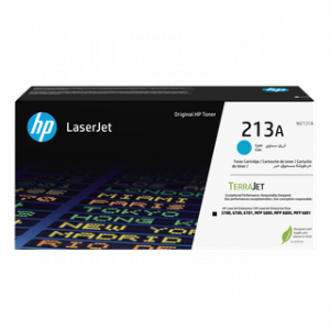 HP 213A CYAN ORIGINAL LASERJET TONER CARTRIDGE 3000 PAGES POUR 6701DN SERIES 3M – Image 1