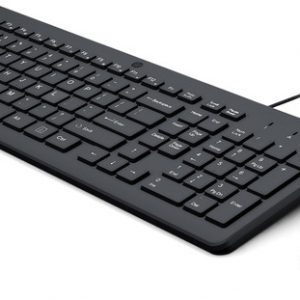 HP 100 WIRED MOUSE AND KEYBOARD 12M – Image 1