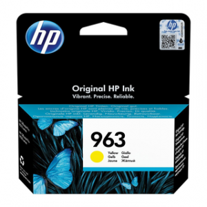HP 963 YELLOW ORIGINAL INK CARTRIDGE POUR OJ9010/9013/9020 – Image 1