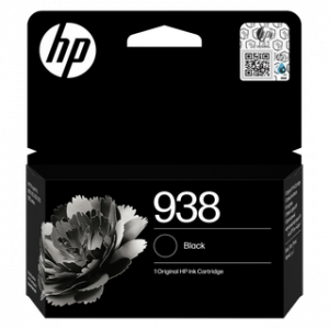 HP 938 BLACK ORIGINAL INK CARTRIDGE 1250 PAGES POUR OJ PRO 9730 & 9130 3MOIS – Image 1