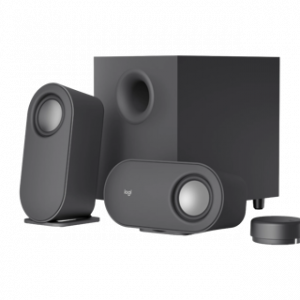 LOGITECH Z407 BLUETOOTH COMPUTER SPEAKERS WITH SUBWOOFER AND WIRELESS CONTROL - GRAPHITE 12M – Image 1
