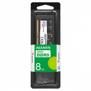 ADATA BARRETTE MÉMOIRE 8GB DDR5 5600 MT/S SO-DIMM LAPTOP 12M – Image 1