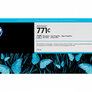 HP 771C 775-ML PHOTO BLACK DESIGNJET INK CARTRIDGEHP DESIGNJET Z6800 – Image 1