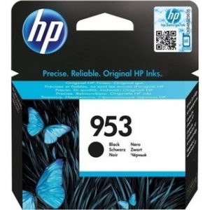 HP 953 BLACK ORIGINAL INK CARTRIDGEHP OFFJET
8210/8218/871X/8720/8725/8730/8740/8745 – Image 1