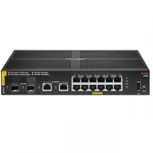 HP ARUBA 6000 12G CLASS4 POE 2G/2SFP 139W SWITCH 36M – Image 1