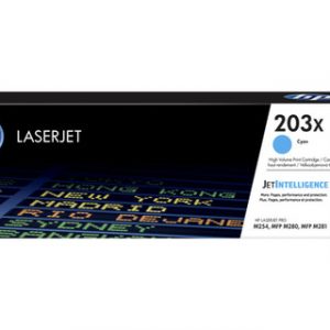 HP 203X CYAN LASERJET TONER CARTRIDGE 2,500HP CLJET M254/MFP M280/MFP M281 – Image 1