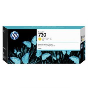 HP 730 300-ML YELLOW INK CARTRIDGE – Image 1
